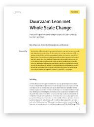 Schuurman Van Nistelrooij (2015) Lean Management & LGI  MO